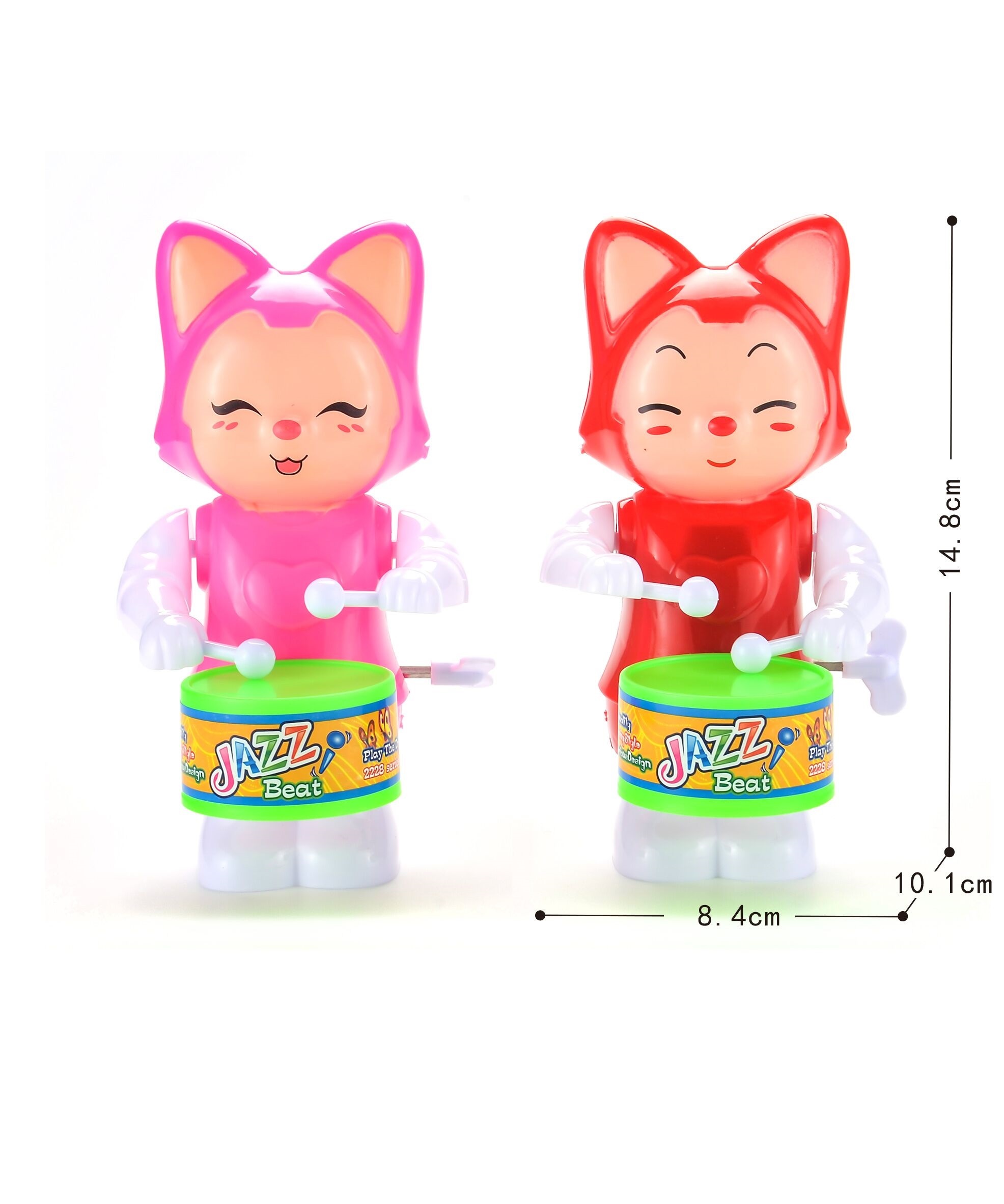 Заводная барабанная кошка