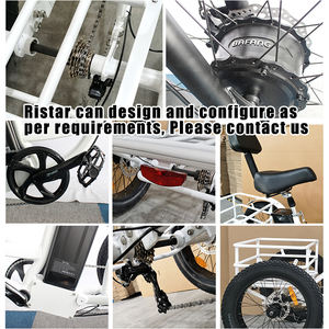 תלת אופן חשמלי קטן 20 אינץ' מהיר, אופניים חשמליים עם סוללה, אופניים חשמליים למשלוחי מזון, ממלאי המפעל - Product Image 5