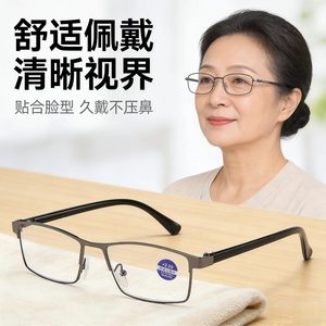 New Cross-border High Quality Spring Leg Unisex Business Eyebrow Anti-blue <b>Light</b> UV400 Metal Frame ultra <b>Light</b> HD Sunglasses - Product Image 2