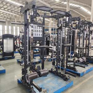 Smith Machine Squat Rack Fitness <span class=keywords><strong>Appareil</strong></span> d'entraînement complet MND-C80 l'équipement <span class=keywords><strong>de</strong></span> fitness sportif Chine - Product Image 3