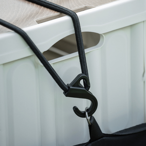 Corde élastique à quatre brins pour <span class=keywords><strong>camping</strong></span>-<span class=keywords><strong>car</strong></span>, chariot de <span class=keywords><strong>camping</strong></span> avec filet, corde extensible très élastique, utilisée pour tirer les chariots et les crochets - Product Image 2