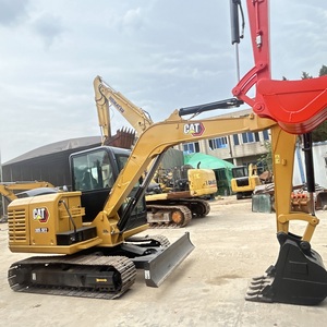 Mini-excavatrice sur chenilles Caterpillar 305.5E2 d'occasion, 5,5 tonnes, d'origine japonaise, machine de construction d'occasion - Product Image 2