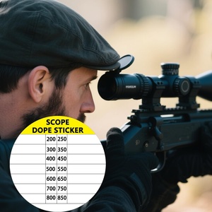 Tùy chỉnh phạm vi DOPE Sticker Pack,1.5 inch có thể ghi có thể tháo rời tự dính nhãn cho dài-phạm vi chụp <span class=keywords><strong>Rifle</strong></span> - Product Image 3