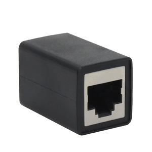 Adaptateur LAN UTP Cat5e/6, connecteur Keystone Jack 8P8C, prolongateur de câble Ethernet, <span class=keywords><strong>coupleur</strong></span> en ligne <span class=keywords><strong>RJ45</strong></span> femelle-femelle, emballage PVC <span class=keywords><strong>RJ11</strong></span> - Product Image 2