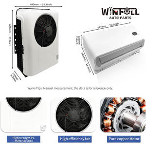 Compresor de Aire Acondicionado Eléctrico de CC 12V 24V de Alta Capacidad de Enfriamiento Silencioso 2026 con Nuevo Termostato para Aire Acondicionado de Coche - Product Image 3