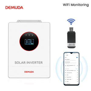 Solar Hybrid 4.2kw 6.2kw High Frequency Pure Sine Single High Efficiency with Built-in Mppt Controller for Grid System - Product Image 2