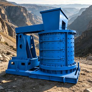 Concasseur à marteaux de petite taille avec plaques de broyage – Le concasseur à marteaux de type 1250 le plus vendu pour le gravier et le sable sur les chantiers de construction - Product Image 4