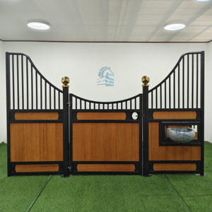 Offre Spéciale 4x4m Bambou Temporaire <span class=keywords><strong>En</strong></span> Acier Galvanisé Cheval Stalles Amovible Mangeoire Stalle Panneaux Tailles Personnalisables Garantie 3 Ans - Product Image 2