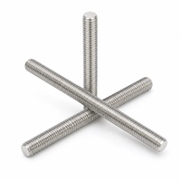 Vis trapézoïdale M6 M8 en acier inoxydable 304, tige entièrement filetée de 1 mètre, goujon sans tête