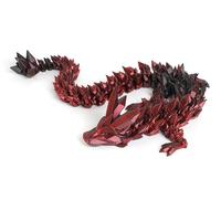 Dragon en acier inoxydable de haute qualité usiné par CNC, grand modèle pour une décoration impressionnante et des idées de cadeaux uniques