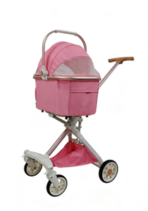 Poussette de luxe pour <span class=keywords><strong>animaux</strong></span> de compagnie 701, fabriquée <span class=keywords><strong>en</strong></span> usine, <span class=keywords><strong>en</strong></span> aluminium aéronautique, système <span class=keywords><strong>d</strong></span>'amortissement, pour petits <span class=keywords><strong>animaux</strong></span>, utilisation <span class=keywords><strong>en</strong></span> extérieur, sac de <span class=keywords><strong>transport</strong></span> pour chien/chat - Product Image 2