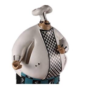 Figura de <span class=keywords><strong>Chef</strong></span> de Poliresina Hecha <span class=keywords><strong>a</strong></span> Mano, de Alta Calidad, Económica, Realista, Pintada <span class=keywords><strong>a</strong></span> Mano, Tamaño Personalizable, para Decoración - Product Image 3