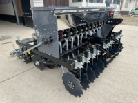 Semoir à blé sans labour à 10 rangs avec composants d'engrenage de boîte de vitesses, machine efficace pour la plantation de semences de blé
