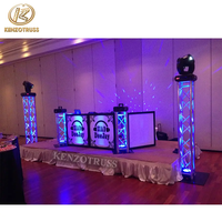 Conception en aluminium attrayante de botte de lumière d'étape utilisée pour le Tableau du DJ