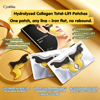 Patchs anti-rides pour les yeux au collagène et hydratant, formule végane