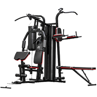 Ensemble d'équipements de gym à domicile en acier découpé au laser avec mouvement de câble fluide pour marques OEM, emballage d'exportation FCCA, fournisseur chinois