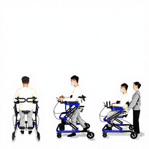 Andador Ajustable en Altura para Parálisis Cerebral, Hemiplejia, Entrenador de Marcha para Extremidades Inferiores, Ayuda para Caminar para Niños y Adultos - Product Image 2