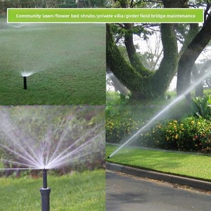 F135 Arroseur de gazon de stade en plastiques techniques, à 4 points de fixation, avec buse télescopique, levage à 360 degrés et rotation automatique, Chine - Product Image 3