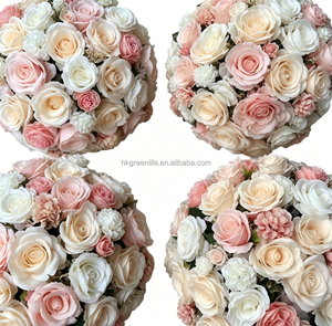 ดอกบัวผ้าไหมประดิษฐ์เหมือนจริงแบบสั่งทำพิเศษ สำหรับวันเอพริลฟูลส์ ของตกแต่งโต๊ะงานแต่งงานทำมือสไตล์โมเดิร์น อุปกรณ์ตกแต่ง - Product Image 5