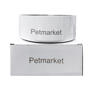 Petmarket Pet Container 40oz Large Food Stainless Steel Eating <strong>Bowl</strong> For Cat And <strong>Dog</strong> - Product Image 1