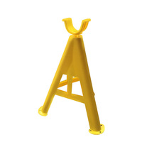 Support de câble fixe réfléchissant en PVC plastique FRP DLZJ-04, avertissement sonore, chantier de construction, triangle de câblage, support de câblage