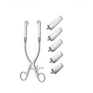 Retractor Espinal con Juego de 5 Cuchillas, Retractor Manual para Columna Cervical, Juego de Instrumentos para Retracción Espinal - Product Image 1