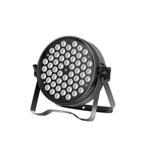 เจียชวง 54-LED 3W ไฟพาร์แบบแบนเปลี่ยนสีได้เต็มรูปแบบไฟเวทีงานแต่งงานโคมไฟจัดเลี้ยง - Product Image 1