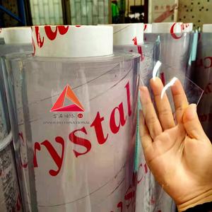 Jinshi résistant aux UV ignifuge 0.5mm 650gsm PVC Film transparent pour fenêtre de toit de tente - Product Image 1