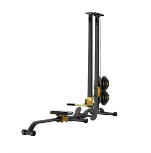 Multifunktionale Smith-Maschine mit Ruderstation, High-Pulley-System und Hantelablage für Ganzkörper-Heimtraining und Kraftaufbau - Product Image 2