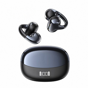 Auriculares con Clip para Oreja, Ligeros, Sonido HiFi, Auriculares Inalámbricos TWS de Oreja Abierta para Deporte y Oficina - Product Image 1
