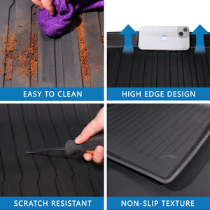 Alfombrillas de coche KADDEN premium para todo tipo de clima, 3D TPE, ecológicas, antideslizantes, juego completo de 3 piezas, fáciles de limpiar, para <span class=keywords><strong>Cross</strong></span> - Product Image 2