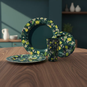 LFGB Standard Melamine <strong>Dinner</strong> <strong>Set</strong> Wholesale Melamine Tableware Western Melamine Cookware <strong>Sets</strong> Plate and Cup <strong>Set</strong> - Product Image 2