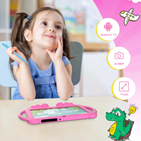 Tablette éducative pour enfants 7 pouces, prix d'usine, 4 Go 32 Go, 3000 mAh, 375 jeux, Wi-Fi, Android