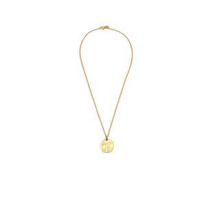 Collar Minimalista con Colgante de Letra I en Acero Inoxidable Chapado en Oro para Mujer, Marca Ivonne, Joyería Fina para Uso Diario, Unisex - Product Image 1