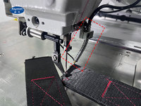Machine à coudre à motifs Raynian-3520F pour travaux lourds, machine à coudre programmable automatique pour ceintures robustes