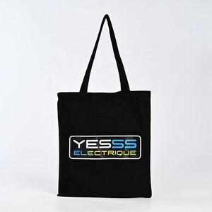 Sac fourre-tout en toile de coton léger et réutilisable, imprimé, économique, pour courses, promotion publicitaire - Product Image 2