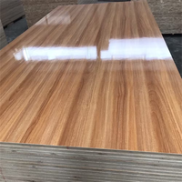 Meilleur prix haute brillance UV bloc panneau Paulownia pin Falcata noyau mélamine laminé panneau pour meubles et cuisine