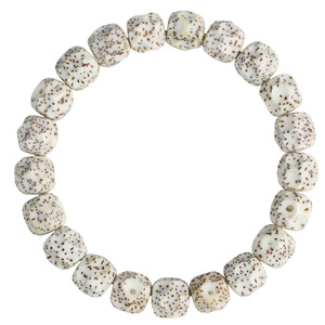 สร้อยข้อมือลูกปัดสีขาว bodhi ความหนาแน่นสูงเครื่องประดับของขวัญ unisex - Product Image 5