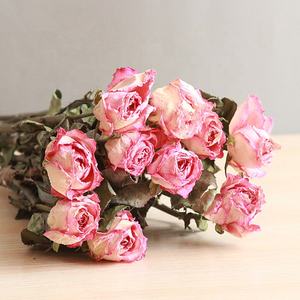 Bouquet di <span class=keywords><strong>Rose</strong></span> <span class=keywords><strong>Essiccate</strong></span> Naturali all'Ingrosso per Decorazione Domestica - Product Image 5