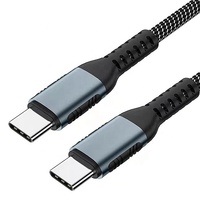 Charge rapide PD 100W 5A, OEM, câble USB C-C, 480 Mo/s, faible MOQ