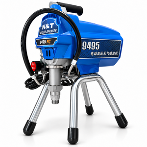 Spruzzatore di Vernice Elettrico Professionale Senza Aria ad Alta Pressione <span class=keywords><strong>per</strong></span> Pittura Murale - Product Image 4