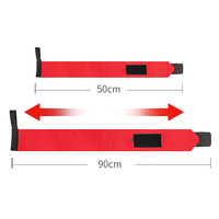 Pour enveloppes de soutien de poignet en néoprène Logo personnalisé Heavy Duty Gym Haltérophilie Powerlifting Boucles de pouce