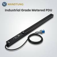PDU Inteligente Monofásico Personalizable de Alta Potencia, Montaje en Rack con Monitoreo LCD, Unidad de Distribución de Energía para Centro de Datos