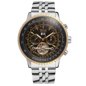 JARAGAR-Reloj de pulsera para hombre, de lujo, deportivo, automático, mecánico, Tourbillon, masculino - Product Image 6