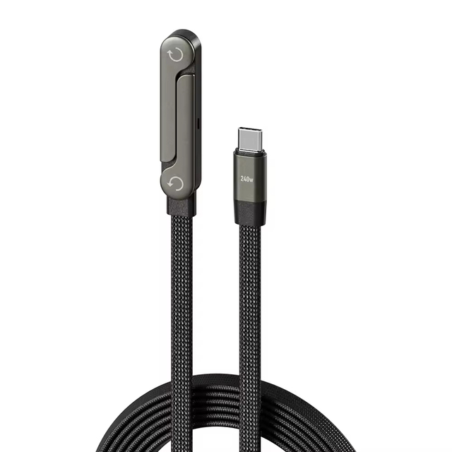Factory 1.8m USB C to USB C Type C Cable for Android Phone 5A Fast Charging Data Cable