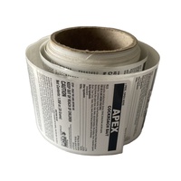Rouleau d'autocollants personnalisés en papier adhésif Étiquettes thermiques directes 4x6 100x150 Étiquettes d'expédition Rouleau d'étiquettes de codes à barres pour imprimante