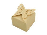 Boîtes en papier à bonbons à motifs de papillons multicolores, boîtes en papier pour cadeaux de mariage, boîte en papier pour chocolat pour fête de mariage, fête d'anniversaire