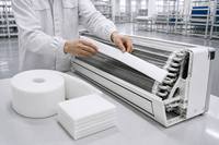 Promotion : Nouveaux produits – Machine à découper le feutre pour matériaux absorbants d'huile (réfrigérateurs, climatiseurs, voitures, usines sidérurgiques)