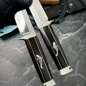 Navaja Táctica Personalizable Nishikigoi, Acero Inoxidable de Alta Calidad, Fija, G10, DIY, Industrial, para Exteriores, Nylon, Plástico - Product Image 2