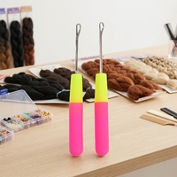 Outil Crochet à Loquet en Gros pour Dreadlocks et Tissage de Cheveux